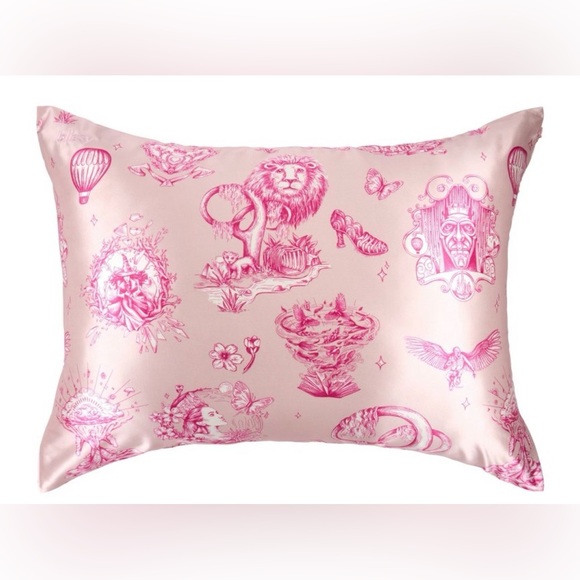 Wicked:ForGoodx Blissy Standard 600 Thread Fantabulous Pillowcase Pink NIB - Picture 4 of 4